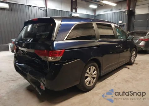 2016 Honda Odyssey Se z USA, uszkodzony, nr VIN 5FNRL5H3XGB004546